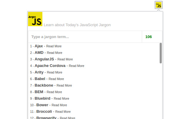 JSJargon from Chrome web store to be run with OffiDocs Chromium online JSJargon from Chrome web store to be run with OffiDocs Chromium online