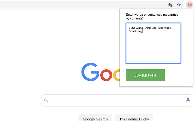 Jumbler from Chrome web store to be run with OffiDocs Chromium online Jumbler from Chrome web store to be run with OffiDocs Chromium online
