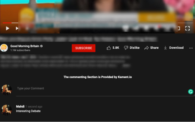 Kament.io Enable Youtube Comments from Chrome web store to be run with OffiDocs Chromium online Kament.io Enable Youtube Comments from Chrome web store to be run with OffiDocs Chromium online