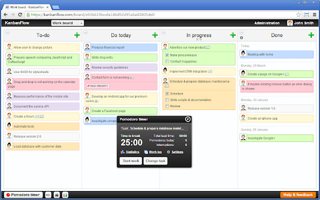 KanbanFlow from Chrome web store to be run with OffiDocs Chromium online KanbanFlow from Chrome web store to be run with OffiDocs Chromium online