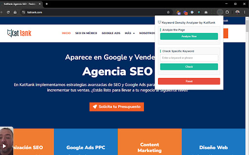 Keyword Density Analyzer from Chrome web store to be run with OffiDocs Chromium online Keyword Density Analyzer from Chrome web store to be run with OffiDocs Chromium online