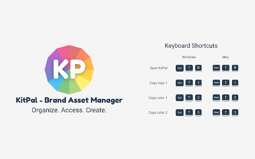 KitPal Brand Kit Organizer from Chrome web store to be run with OffiDocs Chromium online KitPal Brand Kit Organizer from Chrome web store to be run with OffiDocs Chromium online