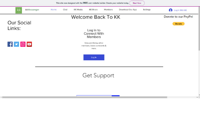kkMessenger Button from Chrome web store to be run with OffiDocs Chromium online kkMessenger Button from Chrome web store to be run with OffiDocs Chromium online