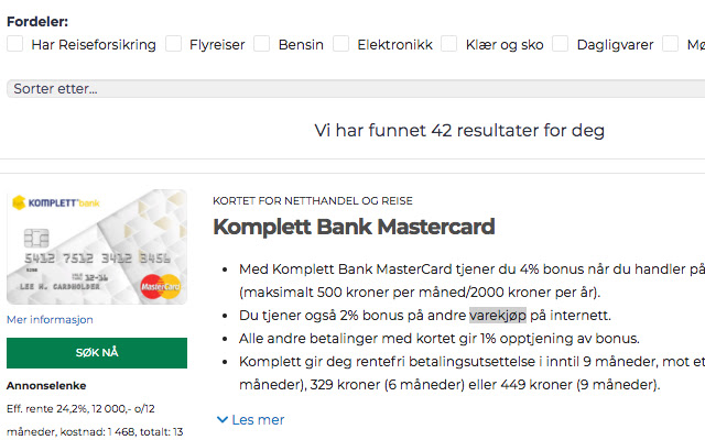 Kredittkortinfo.no from Chrome web store to be run with OffiDocs Chromium online Kredittkortinfo.no from Chrome web store to be run with OffiDocs Chromium online