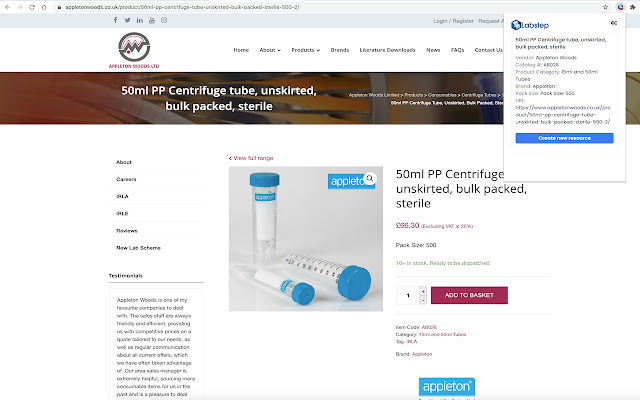 Labstep Chrome Extension from Chrome web store to be run with OffiDocs Chromium online Labstep Chrome Extension from Chrome web store to be run with OffiDocs Chromium online