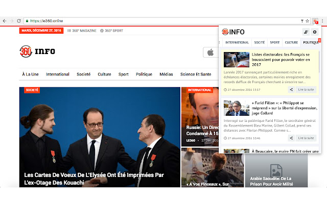 Le 360° info from Chrome web store to be run with OffiDocs Chromium online Le 360° info from Chrome web store to be run with OffiDocs Chromium online