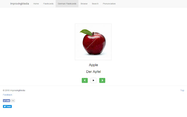 Learn German with German Flashcards from Chrome web store to be run with OffiDocs Chromium online Learn German with German Flashcards from Chrome web store to be run with OffiDocs Chromium online