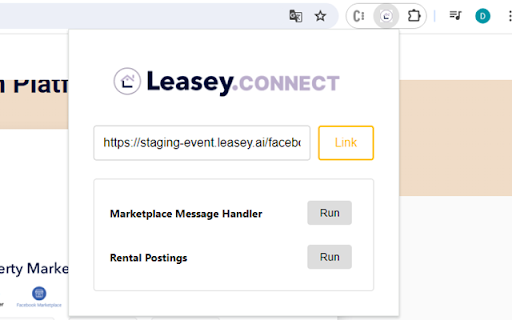 Leasey Connect from Chrome web store to be run with OffiDocs Chromium online Leasey Connect from Chrome web store to be run with OffiDocs Chromium online