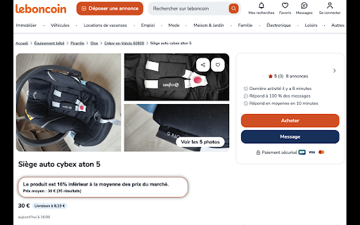 Leboncoin Juste Prix from Chrome web store to be run with OffiDocs Chromium online Leboncoin Juste Prix from Chrome web store to be run with OffiDocs Chromium online