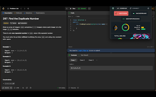 LeetHub v4 from Chrome web store to be run with OffiDocs Chromium online LeetHub v4 from Chrome web store to be run with OffiDocs Chromium online