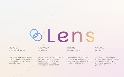 Lens for Dynamics 365 Sales from Chrome web store to be run with OffiDocs Chromium online Lens for Dynamics 365 Sales from Chrome web store to be run with OffiDocs Chromium online