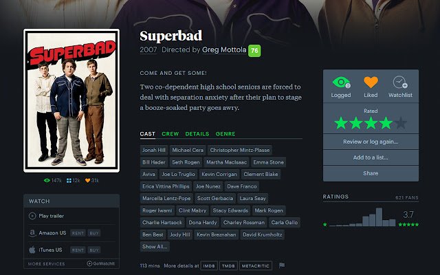 Letterboxd Metacritic Addon from Chrome web store to be run with OffiDocs Chromium online Letterboxd Metacritic Addon from Chrome web store to be run with OffiDocs Chromium online