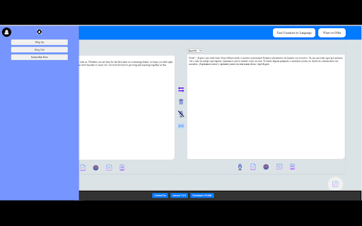 LinguaVoice from Chrome web store to be run with OffiDocs Chromium online LinguaVoice from Chrome web store to be run with OffiDocs Chromium online