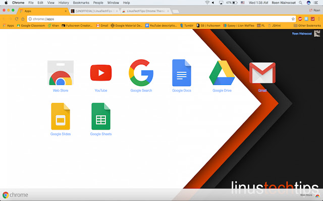LinusTechTips Theme from Chrome web store to be run with OffiDocs Chromium online LinusTechTips Theme from Chrome web store to be run with OffiDocs Chromium online