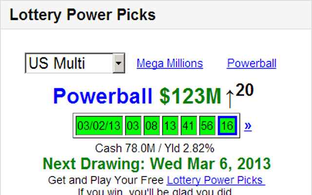 Lottery Power Picks Drawing Results from Chrome web store to be run with OffiDocs Chromium online Lottery Power Picks Drawing Results from Chrome web store to be run with OffiDocs Chromium online