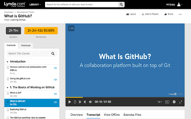 Lynda Remaining Time from Chrome web store to be run with OffiDocs Chromium online Lynda Remaining Time from Chrome web store to be run with OffiDocs Chromium online