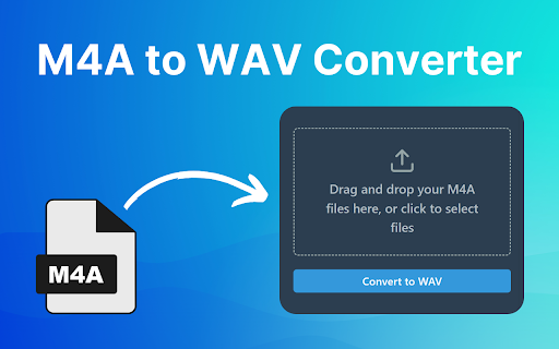 M4A to WAV from Chrome web store to be run with OffiDocs Chromium online M4A to WAV from Chrome web store to be run with OffiDocs Chromium online