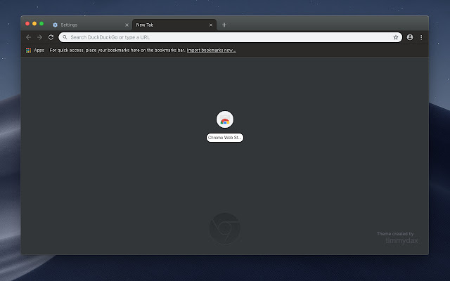 macOS Dark Theme from Chrome web store to be run with OffiDocs Chromium online macOS Dark Theme from Chrome web store to be run with OffiDocs Chromium online