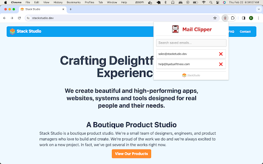 Mail Clipper from Chrome web store to be run with OffiDocs Chromium online Mail Clipper from Chrome web store to be run with OffiDocs Chromium online