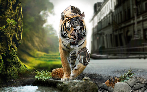 Mechanical Tiger from Chrome web store to be run with OffiDocs Chromium online Mechanical Tiger from Chrome web store to be run with OffiDocs Chromium online