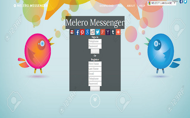 Melero Messenger from Chrome web store to be run with OffiDocs Chromium online Melero Messenger from Chrome web store to be run with OffiDocs Chromium online