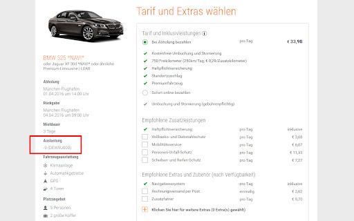 Mietwagen Helfer from Chrome web store to be run with OffiDocs Chromium online Mietwagen Helfer from Chrome web store to be run with OffiDocs Chromium online