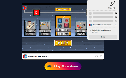 Mini Ba 12 Mini Battles2 Game in Browser Free Offline available from Chrome web store to be run with OffiDocs Chromium online Mini Ba 12 Mini Battles2 Game in Browser Free Offline available from Chrome web store to be run with OffiDocs Chromium online