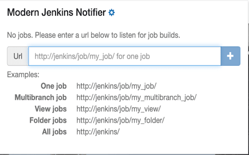 Modern Jenkins Notifier from Chrome web store to be run with OffiDocs Chromium online Modern Jenkins Notifier from Chrome web store to be run with OffiDocs Chromium online