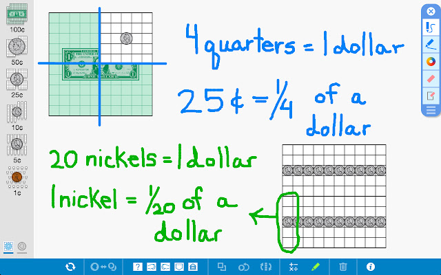 Money Pieces, by The Math Learning Center from Chrome web store to be run with OffiDocs Chromium online Money Pieces, by The Math Learning Center from Chrome web store to be run with OffiDocs Chromium online