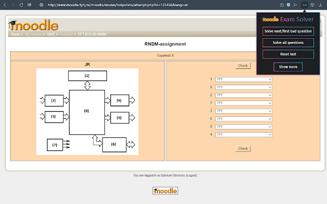 MOODLE Exam Solver from Chrome web store to be run with OffiDocs Chromium online MOODLE Exam Solver from Chrome web store to be run with OffiDocs Chromium online