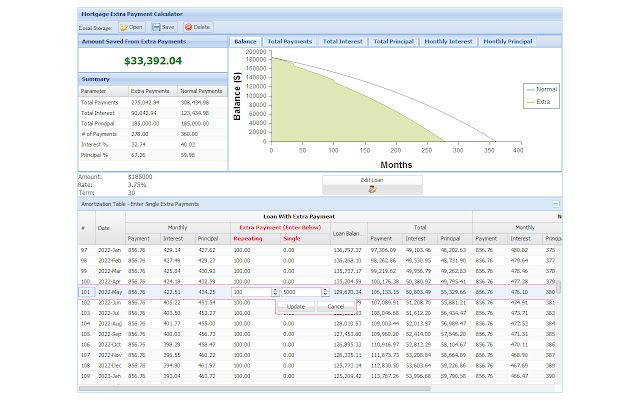 Mortgage Loan Prepayment Calculator from Chrome web store to be run with OffiDocs Chromium online Mortgage Loan Prepayment Calculator from Chrome web store to be run with OffiDocs Chromium online