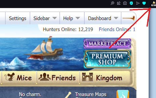 MouseHunt Horn Timer from Chrome web store to be run with OffiDocs Chromium online MouseHunt Horn Timer from Chrome web store to be run with OffiDocs Chromium online