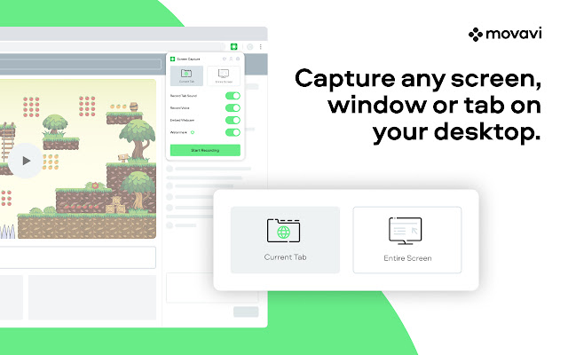 Movavi Screen Recorder for Chrome from Chrome web store to be run with OffiDocs Chromium online Movavi Screen Recorder for Chrome from Chrome web store to be run with OffiDocs Chromium online
