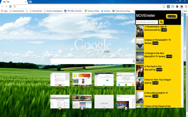 Movie Meter from Chrome web store to be run with OffiDocs Chromium online Movie Meter from Chrome web store to be run with OffiDocs Chromium online