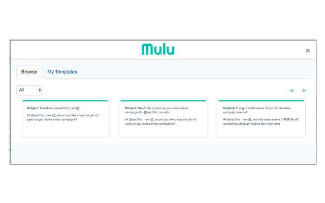 MuluSales from Chrome web store to be run with OffiDocs Chromium online MuluSales from Chrome web store to be run with OffiDocs Chromium online