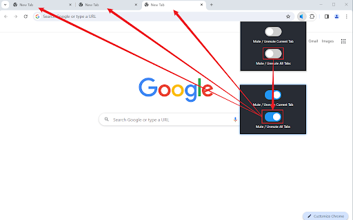 Mute Tabs from Chrome web store to be run with OffiDocs Chromium online Mute Tabs from Chrome web store to be run with OffiDocs Chromium online