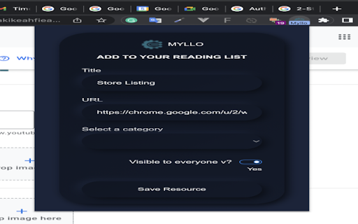 myllo from Chrome web store to be run with OffiDocs Chromium online myllo from Chrome web store to be run with OffiDocs Chromium online