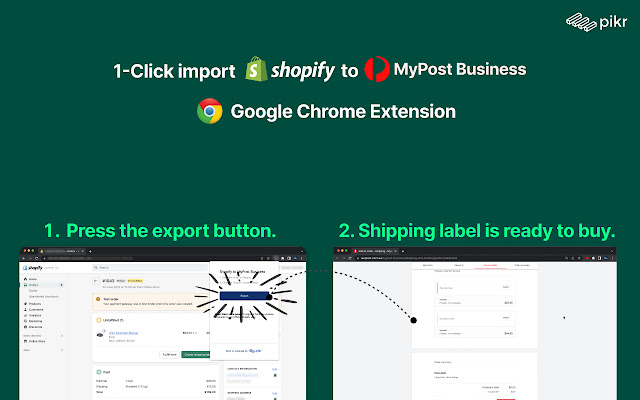 MyPost Business and Shopify Australia Post from Chrome web store to be run with OffiDocs Chromium online MyPost Business and Shopify Australia Post from Chrome web store to be run with OffiDocs Chromium online