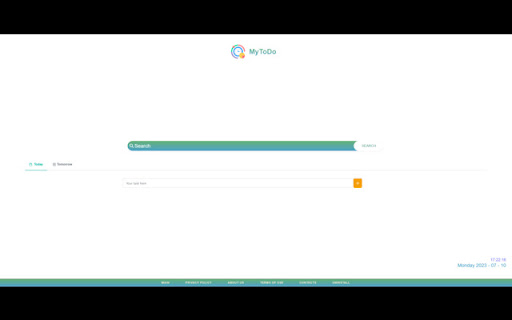 My To Do from Chrome web store to be run with OffiDocs Chromium online My To Do from Chrome web store to be run with OffiDocs Chromium online