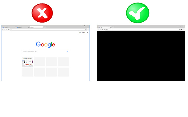 New Tab Blank Black Page from Chrome web store to be run with OffiDocs Chromium online New Tab Blank Black Page from Chrome web store to be run with OffiDocs Chromium online