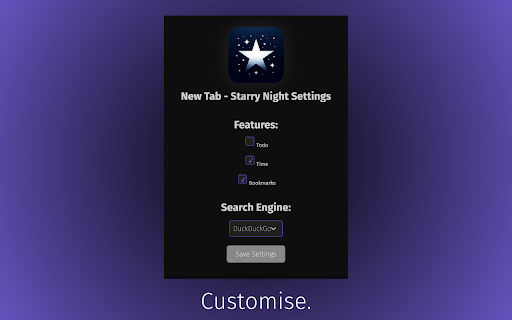 New Tab Starry Night from Chrome web store to be run with OffiDocs Chromium online New Tab Starry Night from Chrome web store to be run with OffiDocs Chromium online