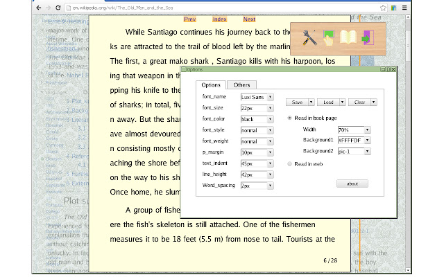 NiceReader from Chrome web store to be run with OffiDocs Chromium online NiceReader from Chrome web store to be run with OffiDocs Chromium online