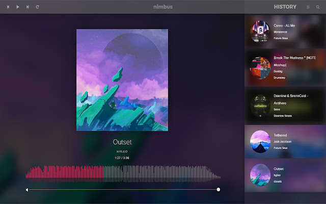 Nimbus Music from Chrome web store to be run with OffiDocs Chromium online Nimbus Music from Chrome web store to be run with OffiDocs Chromium online