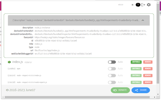 Node Inspector Manager (NIM) from Chrome web store to be run with OffiDocs Chromium online Node Inspector Manager (NIM) from Chrome web store to be run with OffiDocs Chromium online