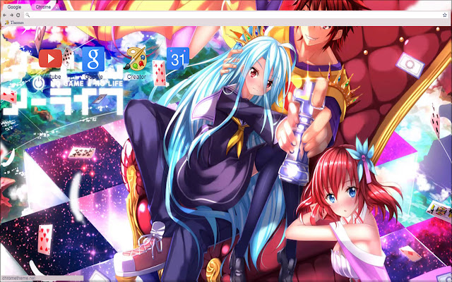 No Game No life Sora Shiro theme 1366x768 from Chrome web store to be run with OffiDocs Chromium online No Game No life Sora Shiro theme 1366x768 from Chrome web store to be run with OffiDocs Chromium online