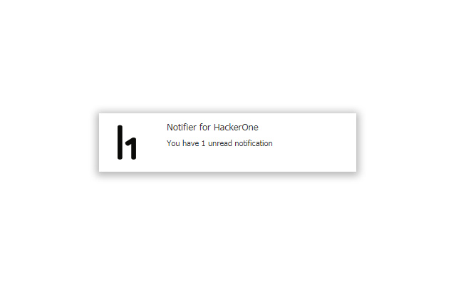 Notifier for HackerOne from Chrome web store to be run with OffiDocs Chromium online Notifier for HackerOne from Chrome web store to be run with OffiDocs Chromium online