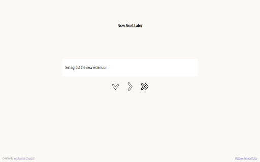 NowNextLater Extension from Chrome web store to be run with OffiDocs Chromium online NowNextLater Extension from Chrome web store to be run with OffiDocs Chromium online