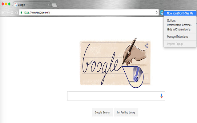 Now You (Dont) See Me from Chrome web store to be run with OffiDocs Chromium online Now You (Dont) See Me from Chrome web store to be run with OffiDocs Chromium online