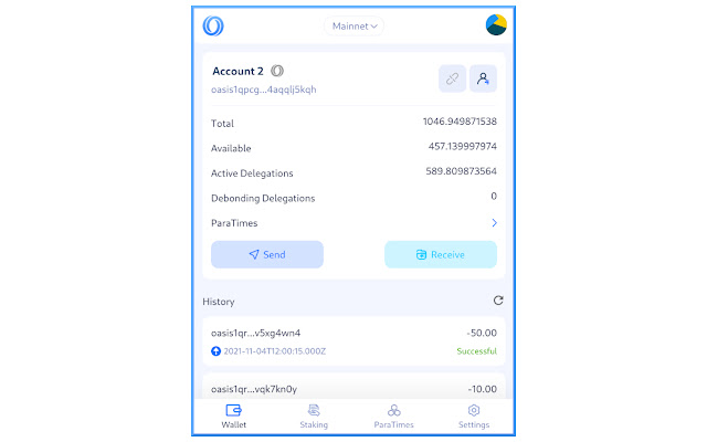 Oasis Wallet from Chrome web store to be run with OffiDocs Chromium online Oasis Wallet from Chrome web store to be run with OffiDocs Chromium online