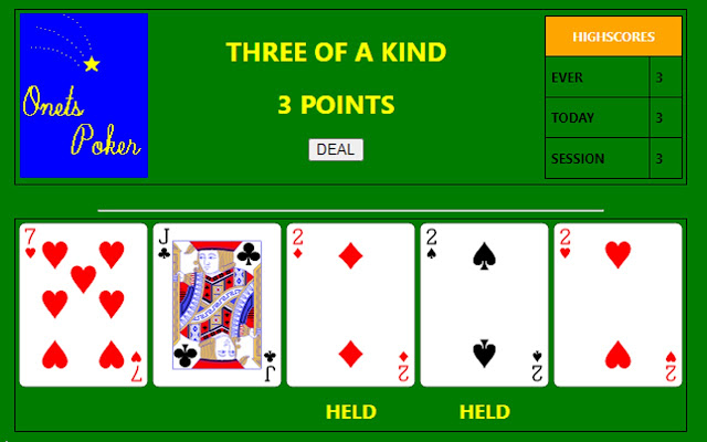 Onets Poker from Chrome web store to be run with OffiDocs Chromium online Onets Poker from Chrome web store to be run with OffiDocs Chromium online
